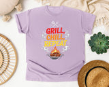 Orchid Comfort Colors t-shirt