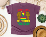 Berry Comfort Colors t-shirt