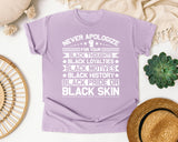Orchid Comfort Colors t-shirt