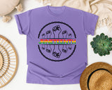 Violet Comfort Colors t-shirt