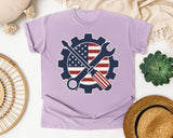 Orchid Comfort Colors t-shirt