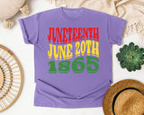 Violet Comfort Colors t-shirt