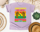 Orchid Comfort Colors t-shirt