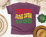 Berry Comfort Colors t-shirt