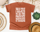 Yam Comfort Colors t-shirt