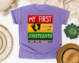 Violet Comfort Colors t-shirt