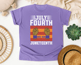 Violet Comfort Colors t-shirt