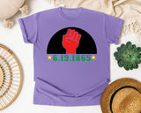 Violet Comfort Colors t-shirt