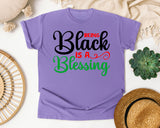 Violet Comfort Colors t-shirt