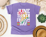 Violet Comfort Colors t-shirt