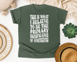 Moss Comfort Colors t-shirt