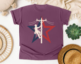 Berry Comfort Colors t-shirt