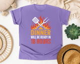 Violet Comfort Colors t-shirt