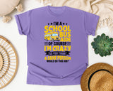 Violet Comfort Colors t-shirt
