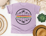 Orchid Comfort Colors t-shirt