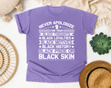 Violet Comfort Colors t-shirt