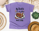 Violet Comfort Colors t-shirt