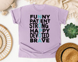 Orchid Comfort Colors t-shirt