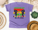 Violet Comfort Colors t-shirt
