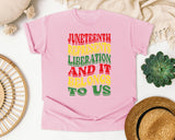 Blossom Comfort Colors t-shirt