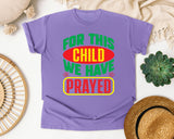 Violet Comfort Colors t-shirt