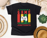 Black Comfort Colors t-shirt