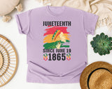 Orchid Comfort Colors t-shirt