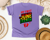 Violet Comfort Colors t-shirt