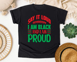 Black Comfort Colors t-shirt
