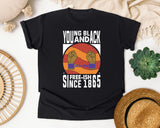 Black Comfort Colors t-shirt