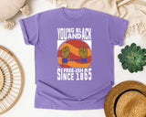 Violet Comfort Colors t-shirt