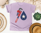 Orchid Comfort Colors t-shirt