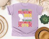 Orchid Comfort Colors t-shirt