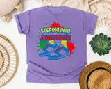 Violet Comfort Colors t-shirt