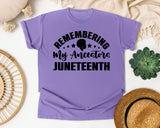 Violet Comfort Colors t-shirt