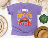 Violet Comfort Colors t-shirt