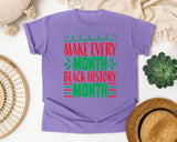 Violet Comfort Colors t-shirt