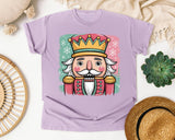 Pink Nutcracker Portrait graphic tee in Orchid Comfort Colors 1717