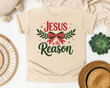 Jesus Is the Reason graphic tee in Ivory Comfort Colors 1717