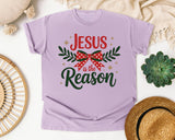 Jesus Is the Reason graphic tee in Orchid Comfort Colors 1717