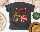 Books Are My Christmas Present graphic tee in Pepper Comfort Colors 1717