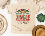 Probably Just Gonna Jingle Some of the Way graphic tee in Ivory Comfort Colors 1717