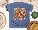 OMG You Guys We're Cooked Gingerbread graphic tee in Blue Jean Comfort Colors 1717