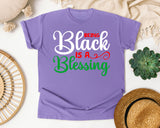Violet Comfort Colors t-shirt
