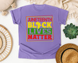 Violet Comfort Colors t-shirt
