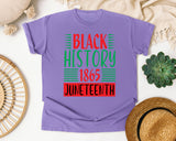 Violet Comfort Colors t-shirt