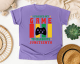 Violet Comfort Colors t-shirt
