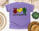 Violet Comfort Colors t-shirt