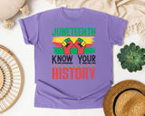 Violet Comfort Colors t-shirt