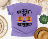 Violet Comfort Colors t-shirt